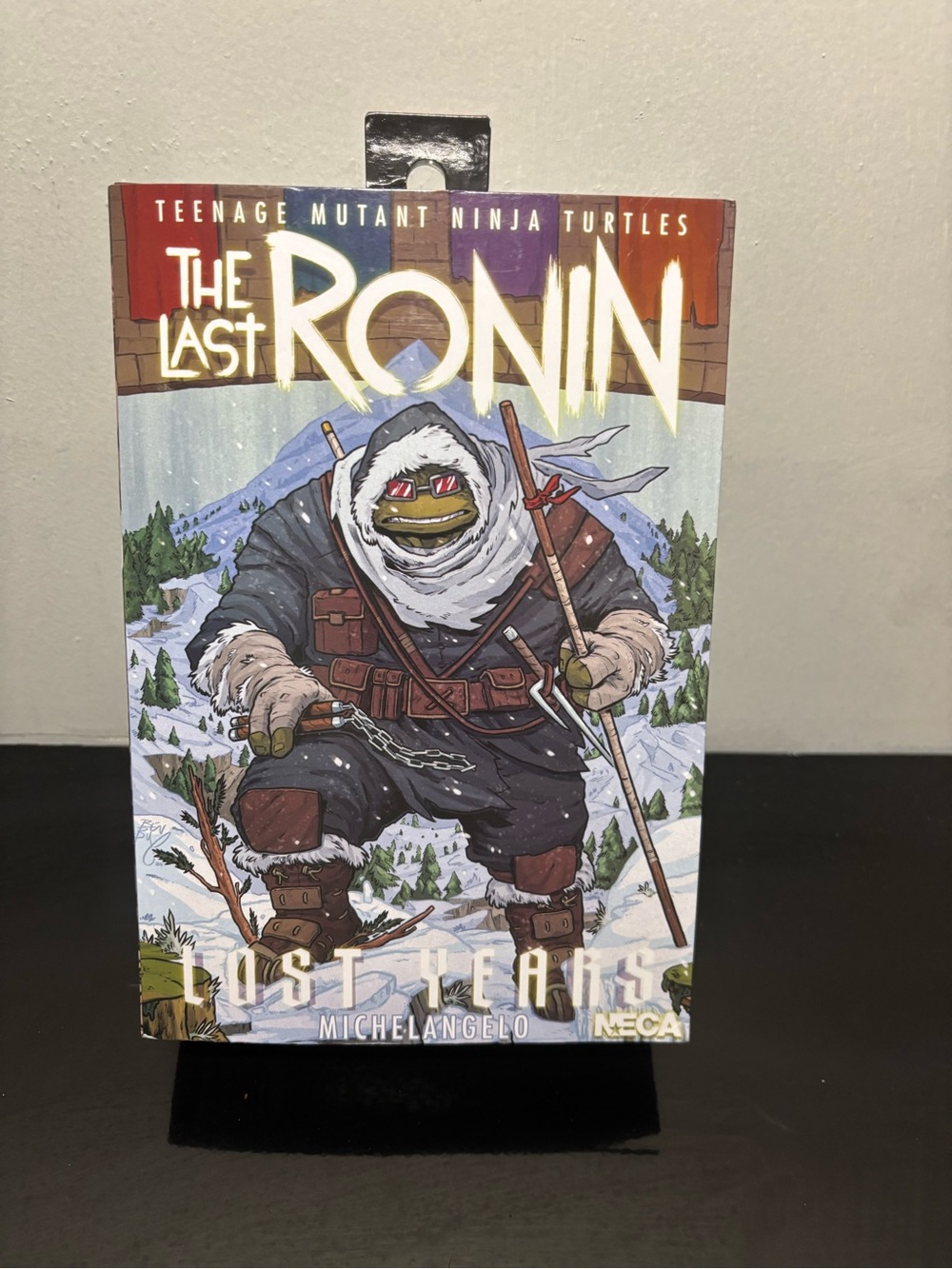 Teenage Mutant Ninja Turtles The Last Ronin Michelangelo Figure - Brown & White